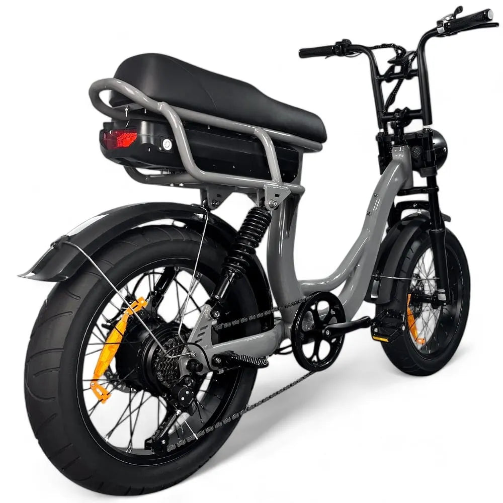 EB8 - Fatbike - Grijs