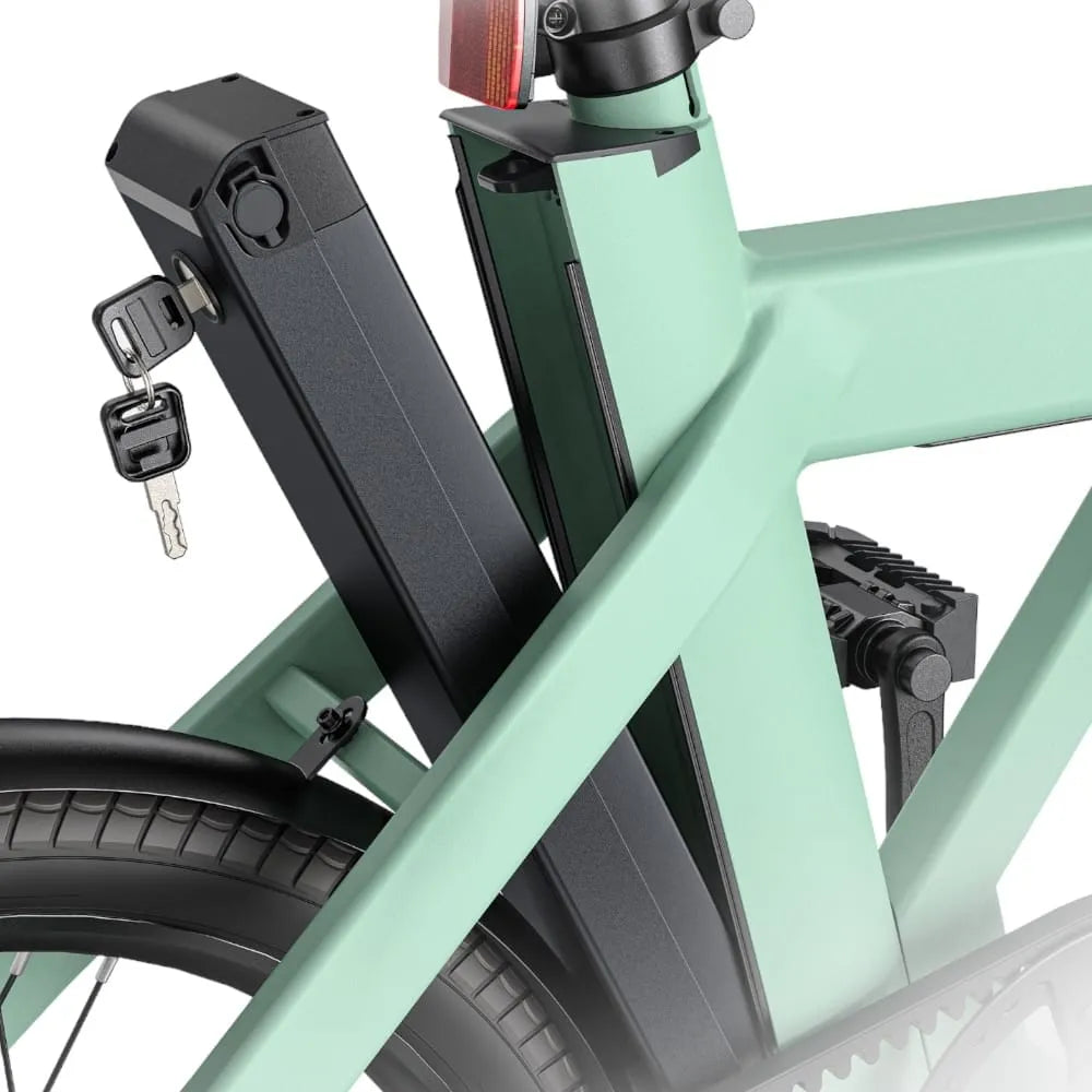 ENGWE P20 - Bicicleta eléctrica plegable - Verde