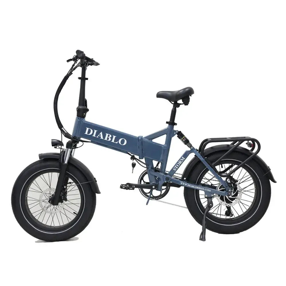 Diablo Storm - Fatbike - Electrische vouwfiets - Dark Blue