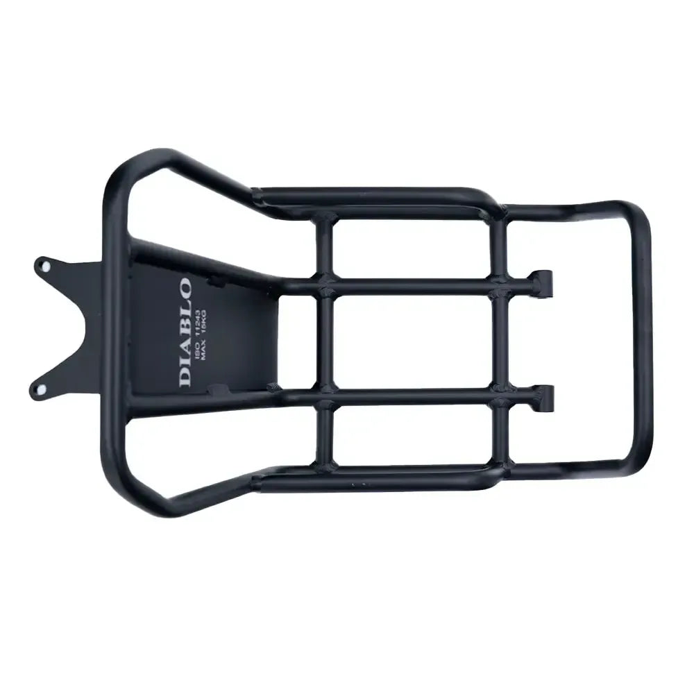 Diablo Zipper - Front Rack - Black