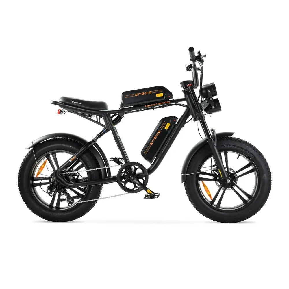 ENGWE M20 - Fatbike - Doble batería - Negro
