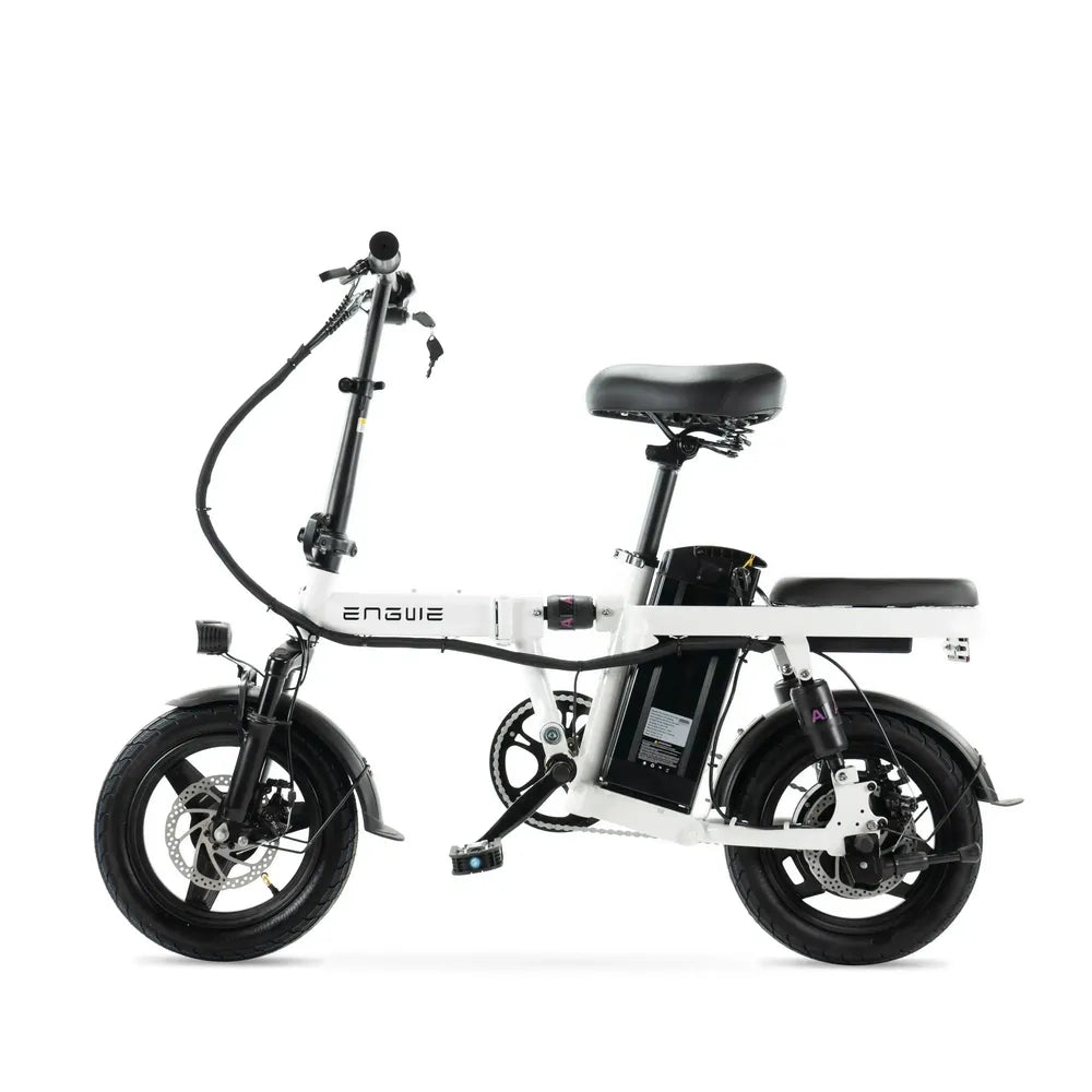 ENGWE T14 - Bicicleta plegable - Blanca