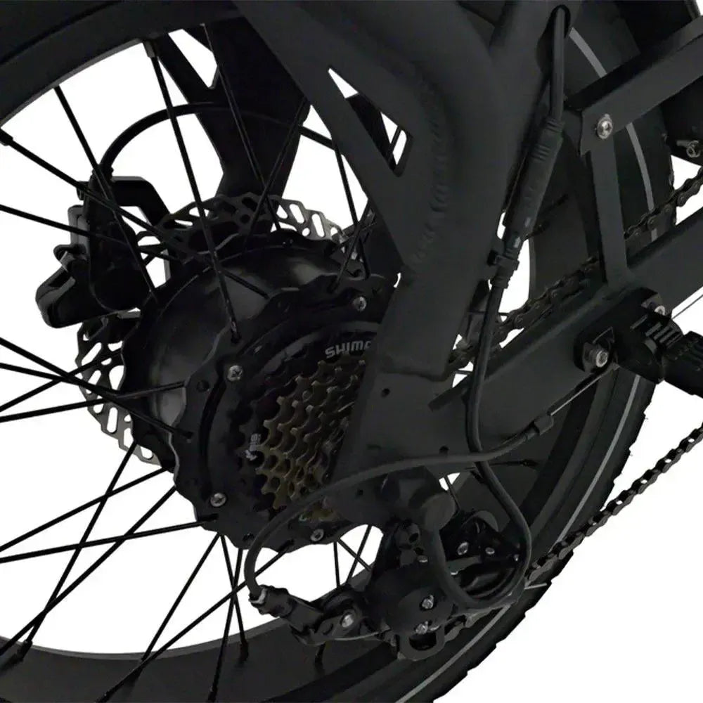 KNAAP AMS X - Fatbike - Zwart