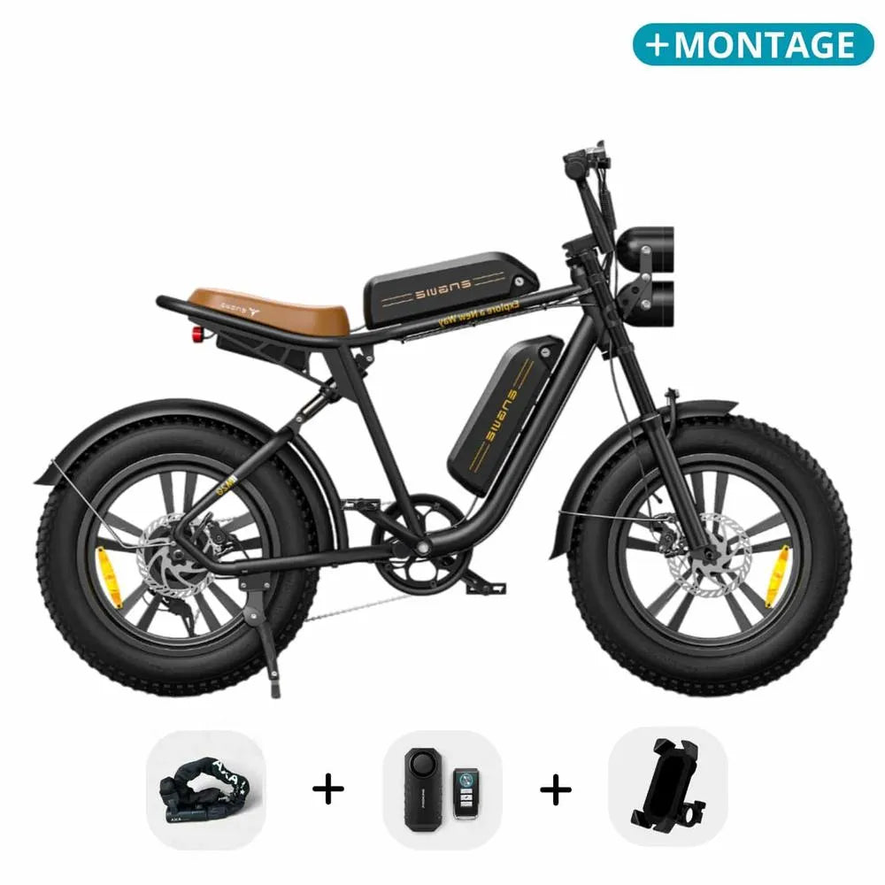 ENGWE M20 - Fatbike - Doble batería - Negro