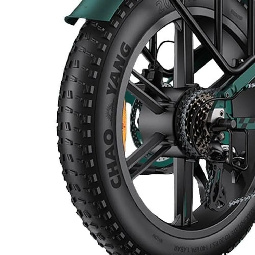 Engwe Engine Pro 2.0 - Bicicleta eléctrica plegable - Verde