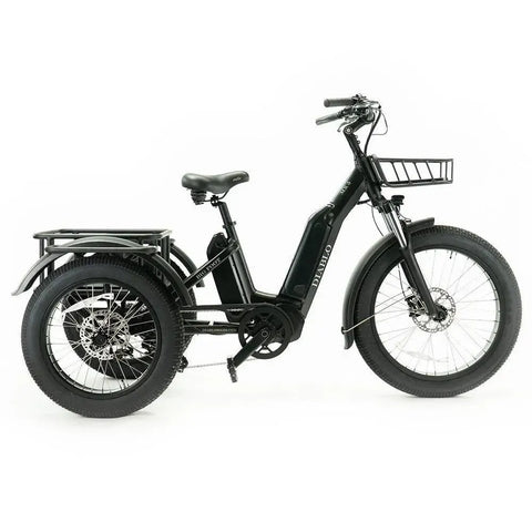Diablo Big Foot Driewieler - Electrische minder valide fiets - Mat Zwart
