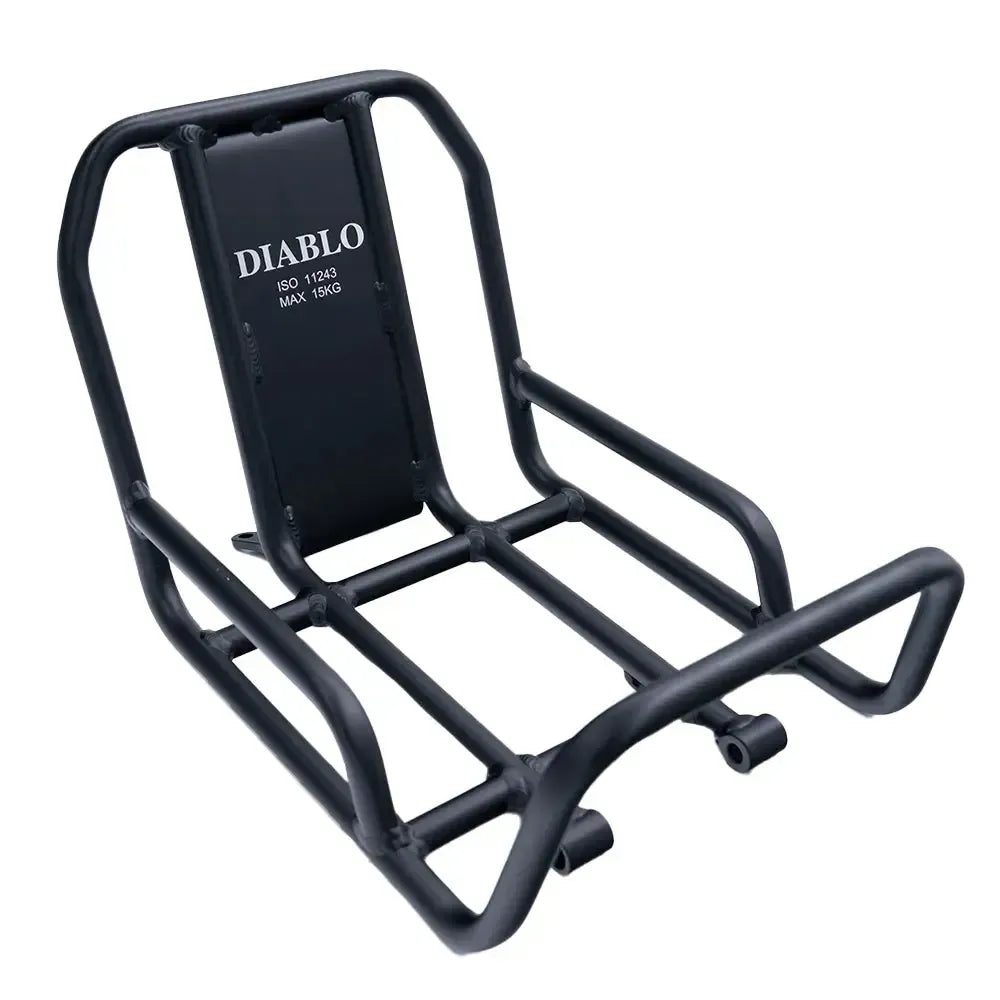 Diablo Zipper - Portaequipajes delantero - Negro