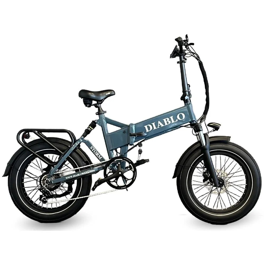 Diablo Storm - Fatbike - Electrische vouwfiets - Dark Blue