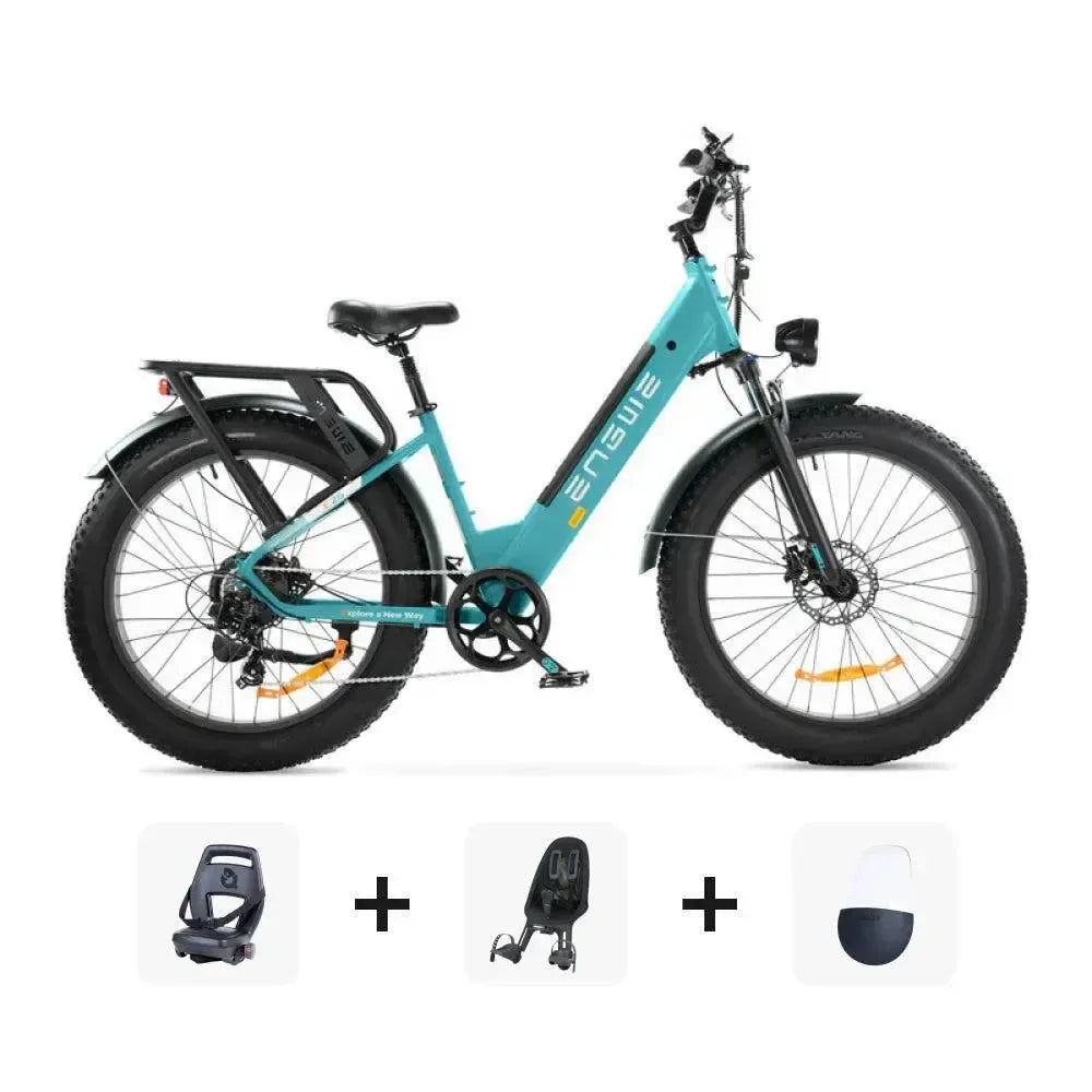 Family Deal! | ENGWE E26 - Low Step - Blue