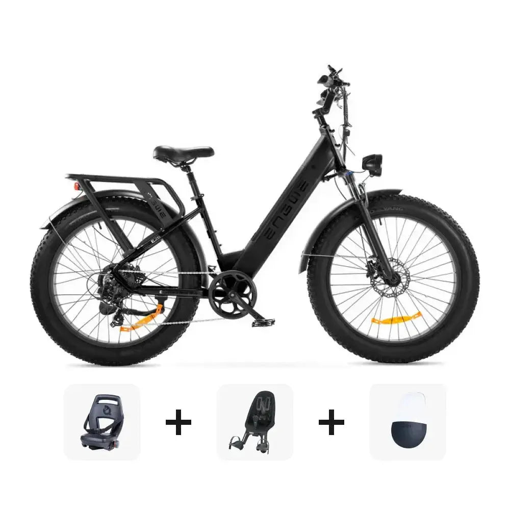 Family Deal! | ENGWE E26 - Low Step-Through - Black