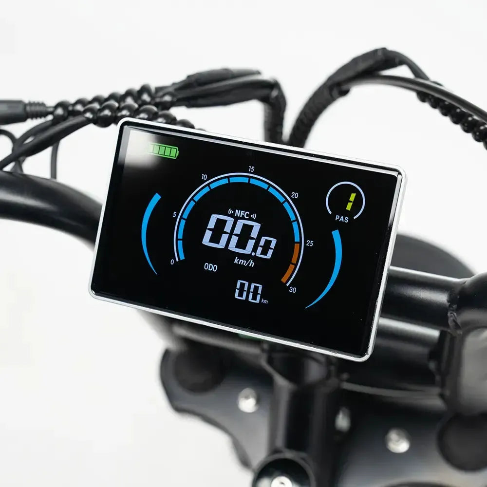 OUXI C80 - Fatbike - Negro