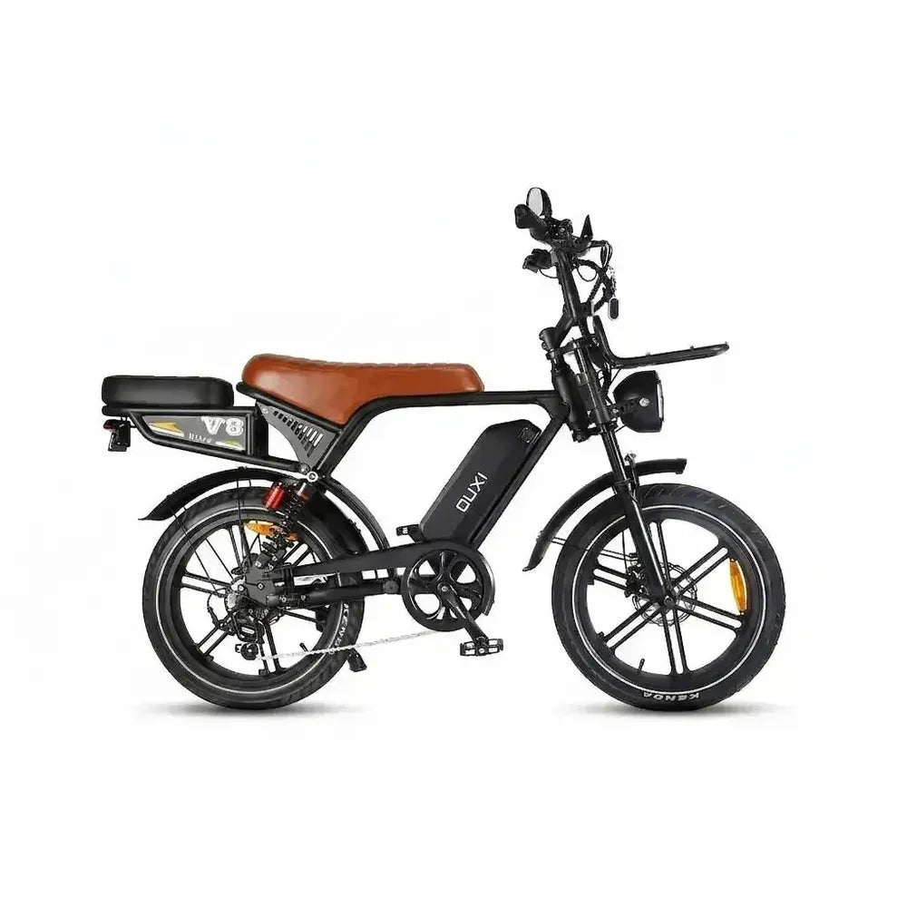 Ouxi V8 Ultra - Negro - Sillín Marrón