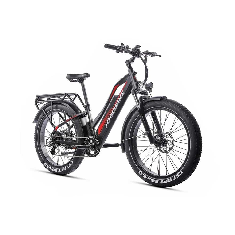 JOBOBIKE Robin - Zwart/Rood