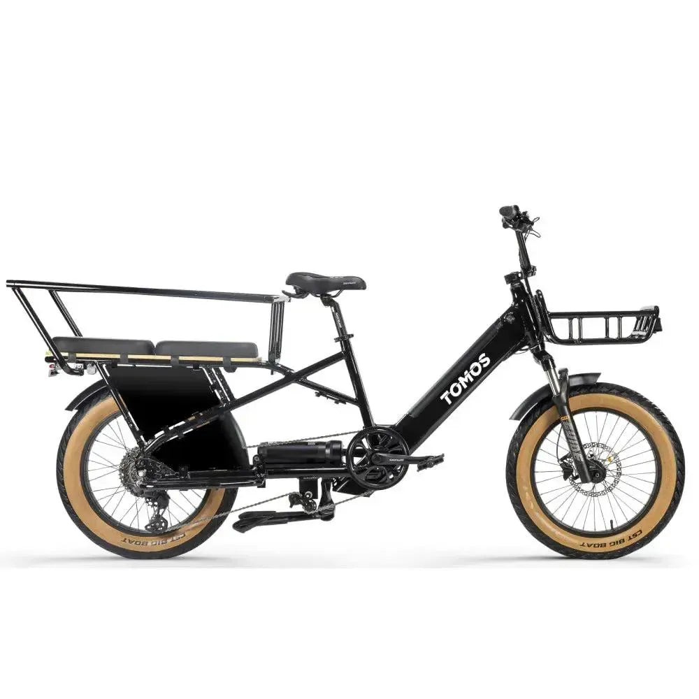 Tomos E-Cargo - Longtail - Black